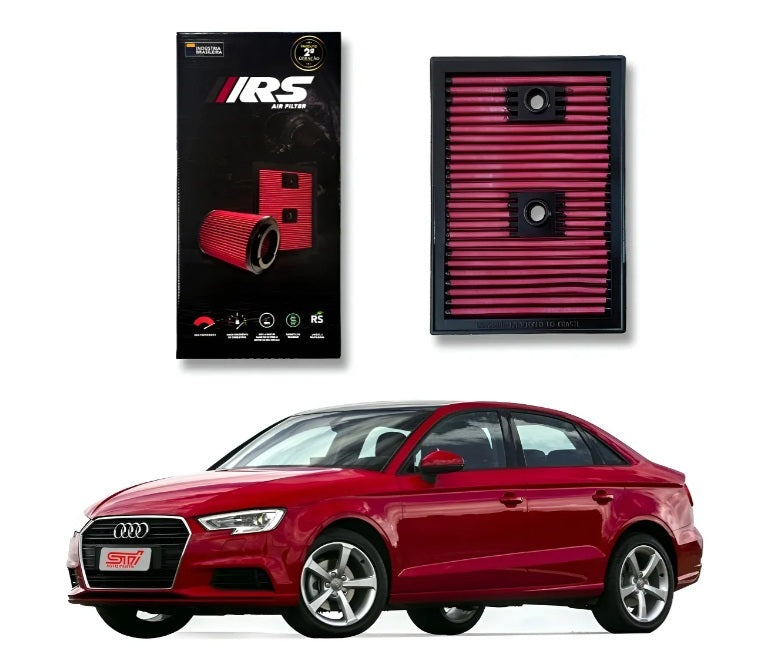 Filtro de Ar Esportivo Inbox RS2988 Rs Filter Audi A1/A3 1.4 TFSi