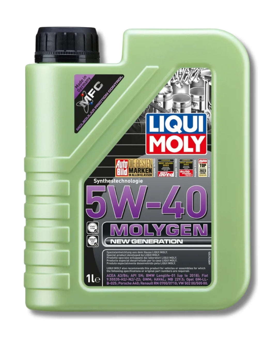 Liqui Moly Molygen 5w40 1 LITRO