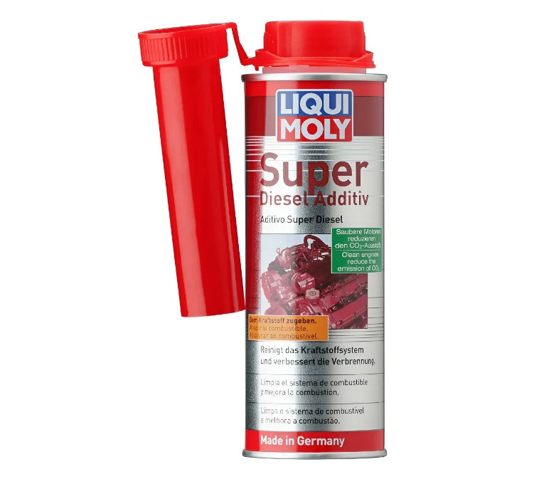 Liqui Moly Super Diesel Additiv - 250ml | Limpeza Bico Injetor Diesel