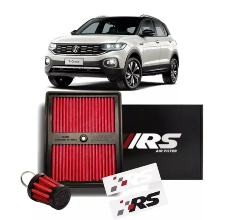 Filtro de Ar Esportivo Inbox RS4280 VW T-cross TSi 1.0